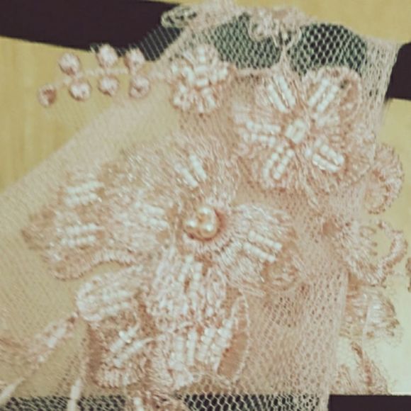 Jenny Yoo Emelie Appliqué Cashmere - Picture 6 of 17